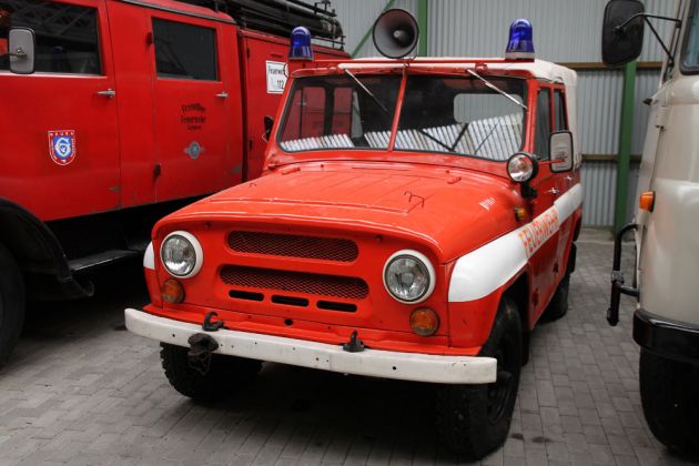 Feuerwehr-Fahrzeuge der DDR- Feuerwehr UAZ 469 Feuerwehr-Fahrzeuge der DDR- Feuerwehr UAZ 469