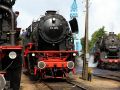 Dampflok Baureihe 23 - Die Dampflokomotive 23 076 in Beekbergen bei Apeldoorn in den Niederlanden