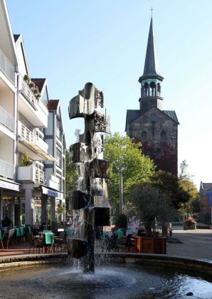 Wunstorf, Region Hannover - Lange Strasse und Marktplatz