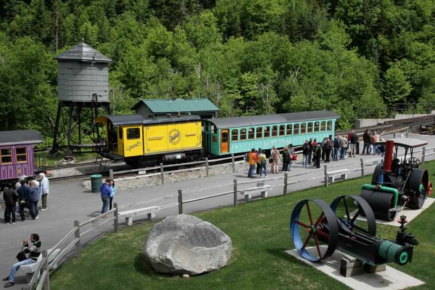 Marshfield Base Station, Mount Washington Cog Railway - New Hampshire Marshfield Base Station, Mount Washington Cog Railway - New Hampshire