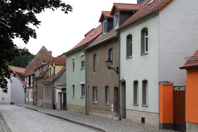 Freyburg an der Unstrut - die Schützenstrasse Freyburg an der Unstrut - die Schützenstrasse