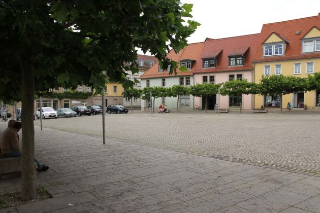 Freyburg an der Unstrut - der Marktplatz Freyburg an der Unstrut - der Marktplatz