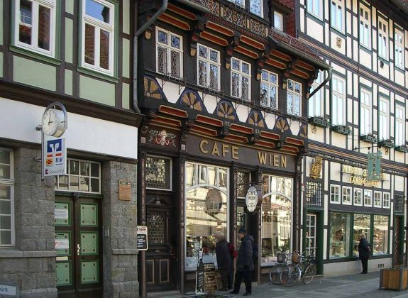 Wernigerode - Cafe Wien, Breite Strasse Wernigerode - Cafe Wien, Breite Strasse