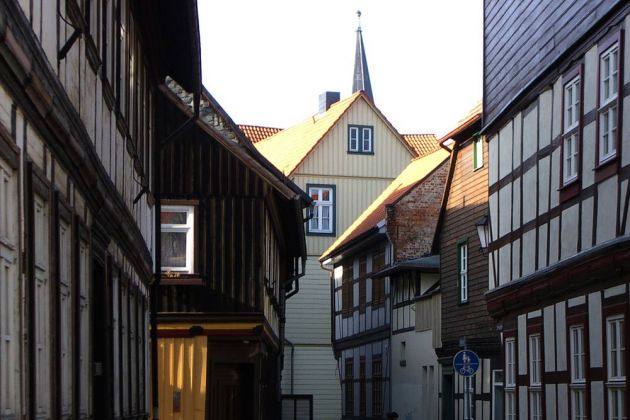 Wernigerode am Harz - Fachwerk-Gasse Wernigerode am Harz - Fachwerk-Gasse