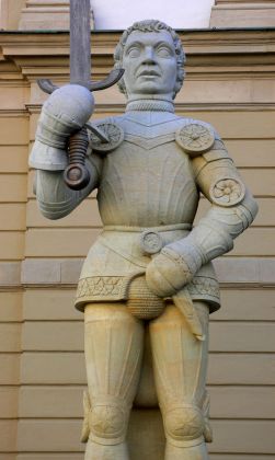 Magdeburg - der Roland am Magdeburger Rathaus Magdeburg - der Roland am Magdeburger Rathaus