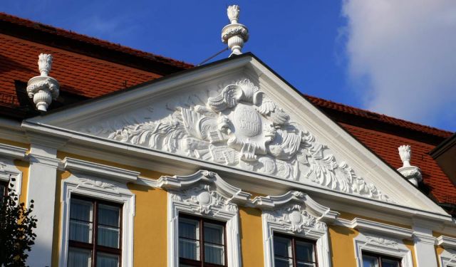 Magdeburg - Landtag von Sachsen-Anhalt, das Landtags-Gebäude am Domplatz Magdeburg - Landtag von Sachsen-Anhalt, das Landtags-Gebäude am Domplatz