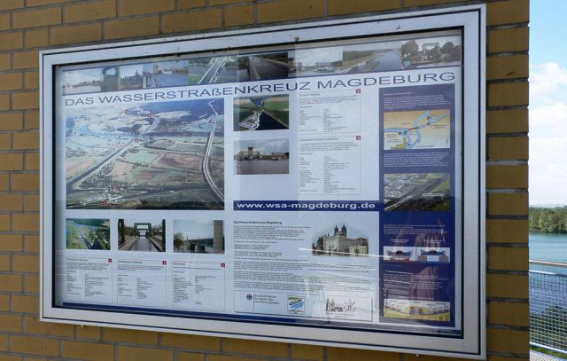 Wasserstrassenkreuz Magdeburg - Schleuse Rothensee Wasserstrassenkreuz Magdeburg - Schleuse Rothensee