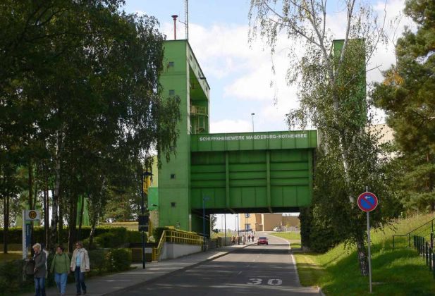 Wasserstrassenkreuz Magdeburg - das historische Schiffshebewerk Wasserstrassenkreuz Magdeburg - das historische Schiffshebewerk