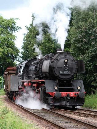 Dampflok Baureihe 50 - Einheits-Güterzuglok 50 0073