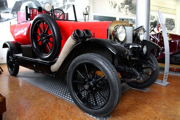 Feuerwehr Selve 8/32 – Baujahr 1921 – Vierzylinder, 2110 ccm, 32 PS – Hamelner-Automobil Museum