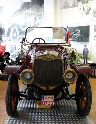 NAW Sperber, Baujahr 1911/12 - Vierzylinder, 1.570 ccm, 18 PS - Norddeutsche Automobilwerke Hameln - Hamelner Automobilmuseum im Hefehof, Hameln