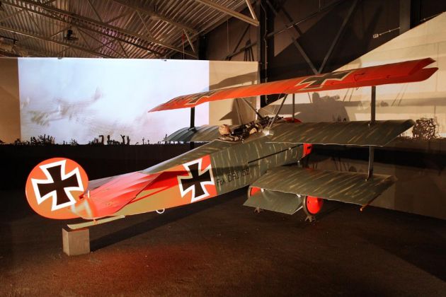 Aviodrome Lelystad - Fokker Dr. 1 Aviodrome Lelystad - Fokker Dr. 1