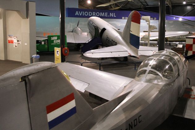 Aviodrome Lelystad - die grosse Halle