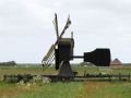Die holländische Nordseeinsel Texel - Windmühle zur Entwässerung