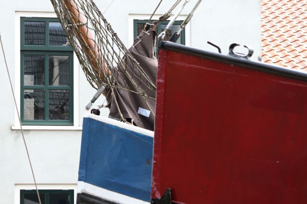 Urk am Ijsselmeer - die Schiffswerft Westhaven Urk am Ijsselmeer - die Schiffswerft Westhaven