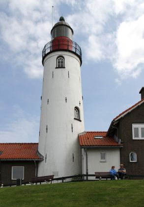 Vuurtoren van Urk - der 18,5 Meter hohe Leuchtturm in Urk des Baujahres 1844 bis 1845 Vuurtoren van Urk - der 18,5 Meter hohe Leuchtturm in Urk des Baujahres 1844 bis 1845