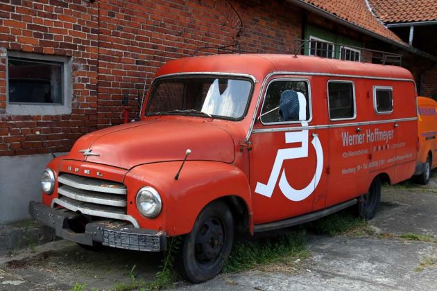 Opel Blitz, Kastenwagen - Baujahre 1952 bis 1960 Opel Blitz, Kastenwagen - Baujahre 1952 bis 1960