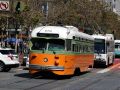 San Francisco - historische Streetcar in der Market Street