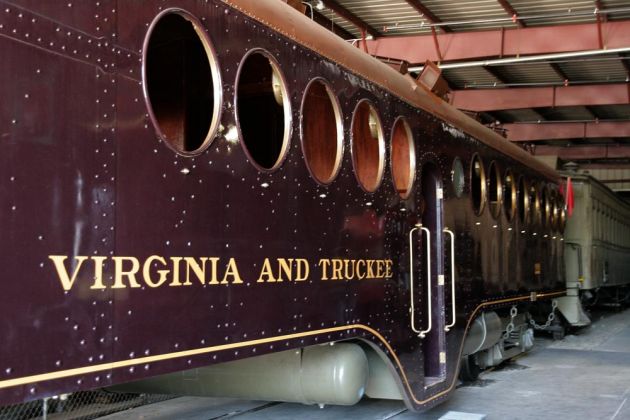 Nevada State Railroad Museum - McKeen Motor Car No. 22