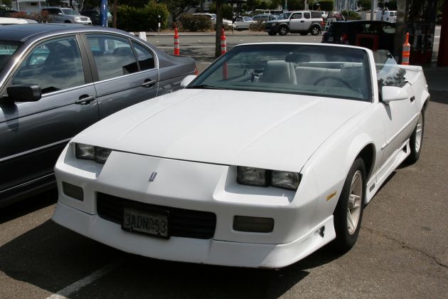 Chevrolet Camaro 3. Generation - Baujahre 1982-1985 Chevrolet Camaro 3. Generation - Baujahre 1982-1985