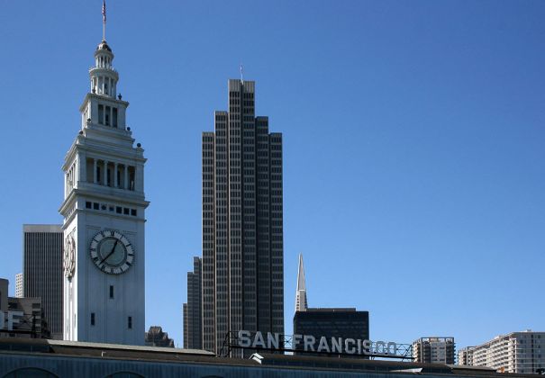 San Francisco Ferry Terminal und Ferry Building, Fisherman's Wharf - San Francisco