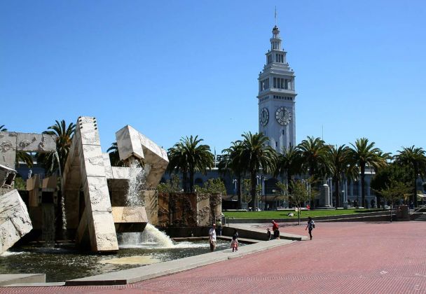 Vaillancourt Fountain, Justin Herman Plaza and Ferry Building Vaillancourt Fountain, Justin Herman Plaza and Ferry Building