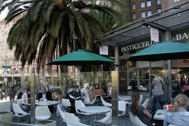 Union Square - Mittelpunkt des City Centers von San Francisco Union Square - Mittelpunkt des City Centers von San Francisco