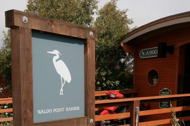 Waldo Point Harbour - Sausalito, San Francisco Bay
