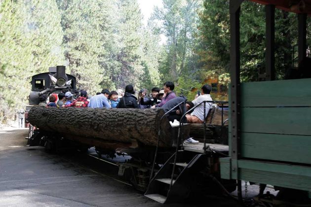 Shay Schmalspur-Dampflok No. 10 - Yosemite Mountain Sugar Pine Railroad Shay Schmalspur-Dampflok No. 10 - Yosemite Mountain Sugar Pine Railroad