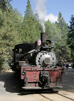 Shay Schmalspur-Dampflok No. 10 - Yosemite Mountain Sugar Pine Railroad Shay Schmalspur-Dampflok No. 10 - Yosemite Mountain Sugar Pine Railroad