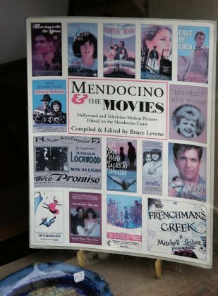 Plakat mit den in Mendocino gedrehten Spielfilmen