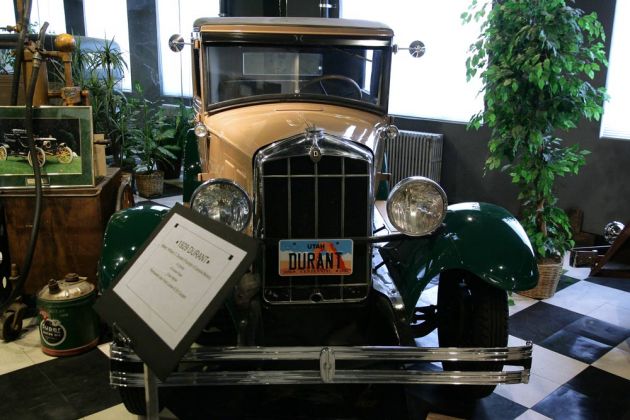 Durant 2-Door Sedan - Baujahr 1929 - William C. Durant war Gründer von General Motors Durant 2-Door Sedan - Baujahr 1929 - William C. Durant war Gründer von General Motors