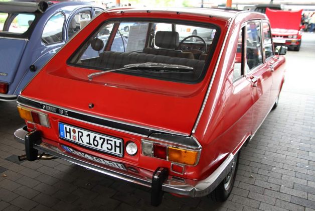 Renault R 16, die Heckansicht - Bauzeit 1965 bis 1980 Renault R 16, die Heckansicht - Bauzeit 1965 bis 1980