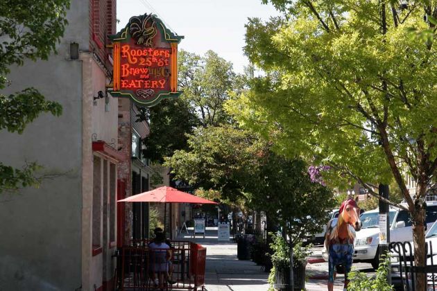 Roosters Brewing, Historic 25th Street - Downtown Ogden Roosters Brewing, Historic 25th Street - Downtown Ogden