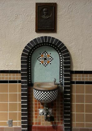 Union Station, in der Empfangshalle - der historische Bahnhof von Ogden Union Station, in der Empfangshalle - der historische Bahnhof von Ogden