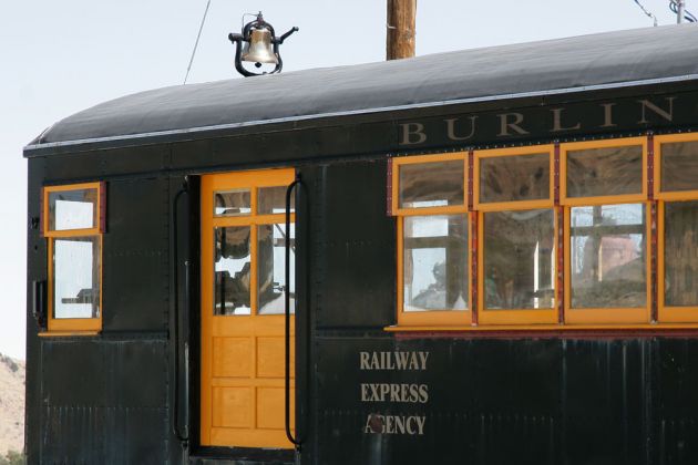 Historischer Waggon im Depot Historischer Waggon im Depot