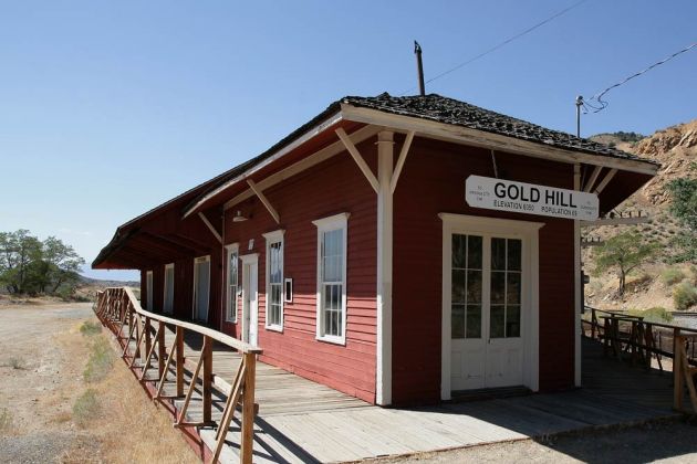 Der Bahnhof von Gold Hill Der Bahnhof von Gold Hill