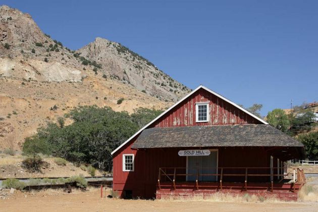 Der Bahnhof von Gold Hill Der Bahnhof von Gold Hill
