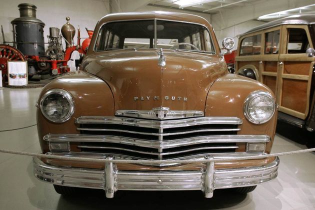 Plymouth Special deLuxe Woody Wagon - Baujahr 1949 Plymouth Special deLuxe Woody Wagon - Baujahr 1949