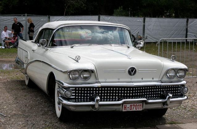 Buick Super Convertible, Series 50 - Modelljahr 1958 Buick Super Convertible, Series 50 - Modelljahr 1958