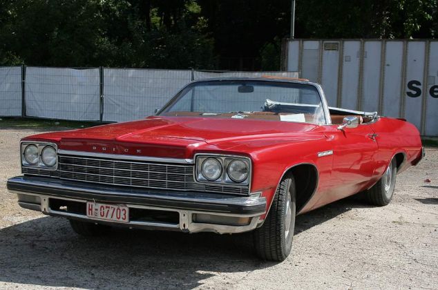 Buick LeSabre, Convertible, vierte Generation - Modelljahr 1975 Buick LeSabre, Convertible, vierte Generation - Modelljahr 1975