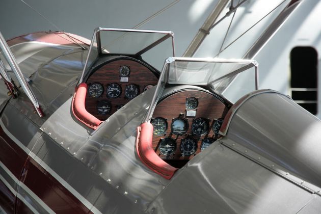 Boeing Stearman PT-17 - Cockpit Boeing Stearman PT-17 - Cockpit