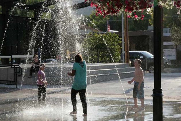 Fussgängerzone 3rd Street - Carson City, Nevada Fussgängerzone 3rd Street - Carson City, Nevada