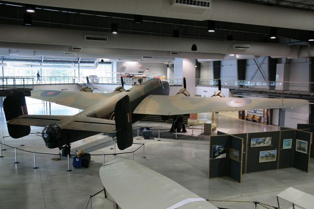 Handley Page Halifax A Mk. VII - National Air Force Museum of Canada, Trenton, Ontario Handley Page Halifax A Mk. VII - National Air Force Museum of Canada, Trenton, Ontario