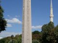 Der ägyptische Obelisk ( Thutmosis III ) auf dem ehemaligen Hippodrom - Sultanahmet Meydanı, Istanbul