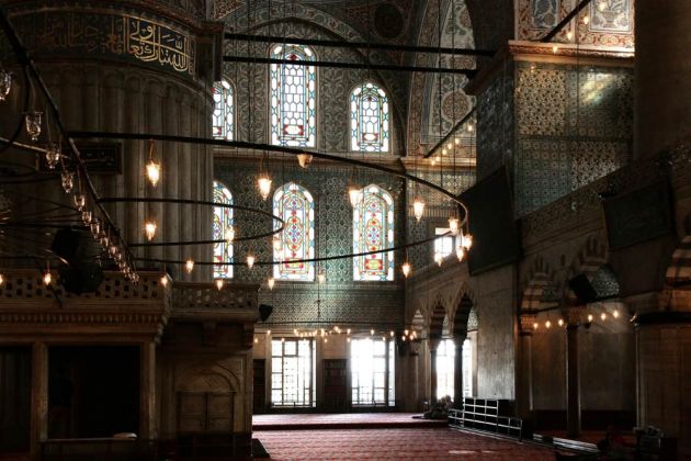 Blaue Moschee, Innenansicht - Sultan Ahmet Camii, Istanbul