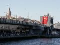 Galata Köprüsü - die Galata Brücke über das Goldene Horn, Istanbul