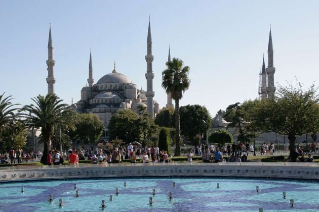 Die Blaue Moschee - Sultan Ahmet Camii, Istanbul Die Blaue Moschee - Sultan Ahmet Camii, Istanbul