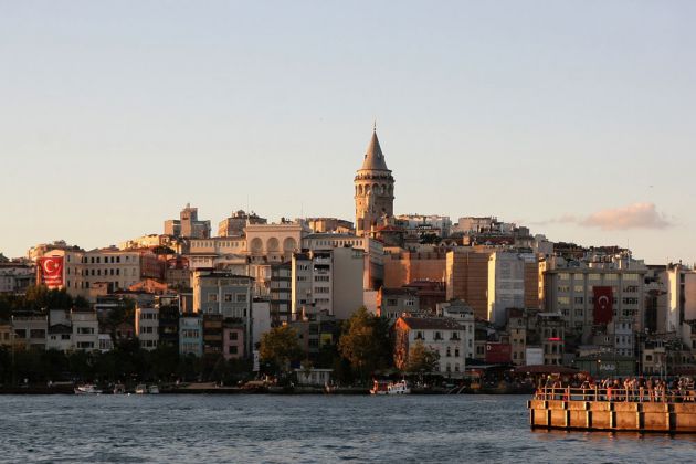 Goldenes Horn und Galata Turm, Istanbul Goldenes Horn und Galata Turm, Istanbul