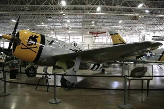 Republic P-47 D Thunderbolt - Hill Aerospace Museum, Utah